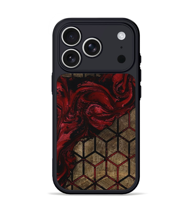 iPhone 17 Pro Wood Phone Case - Karson (Pattern, 807353)