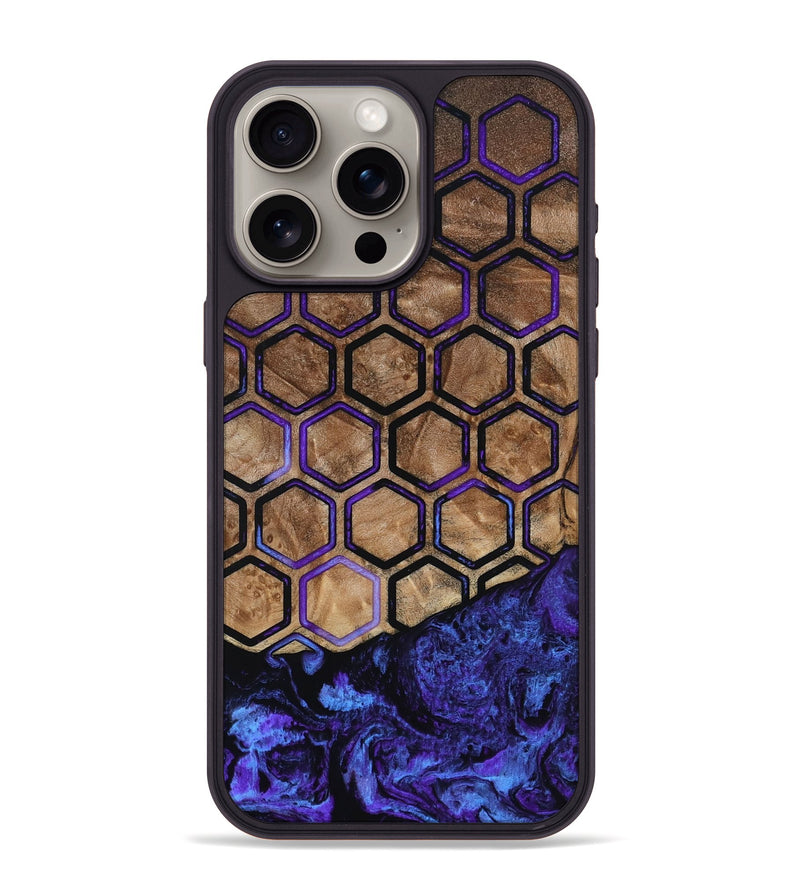 iPhone 15 Pro Max Wood Phone Case - Kairo (Pattern, 807354)