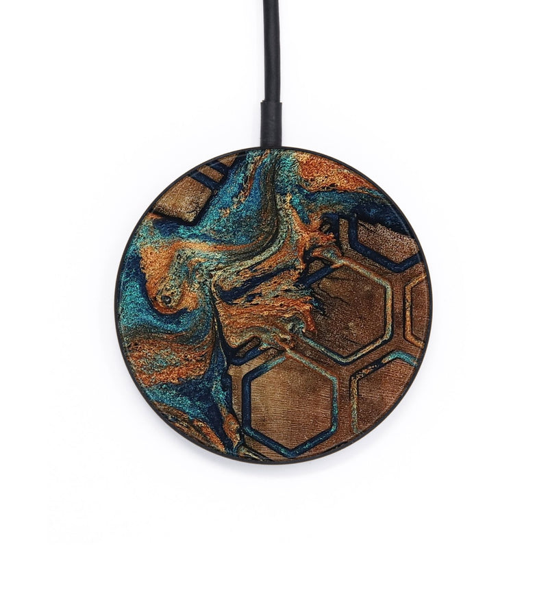 Circle Wood Wireless Charger - Walter (Pattern, 807356)