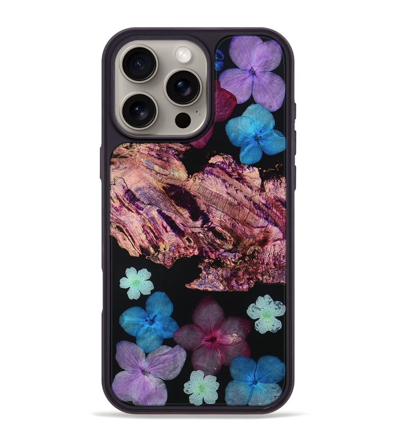 iPhone 16 Pro Max Wood Phone Case - Jaylee (Bloom, 807382)