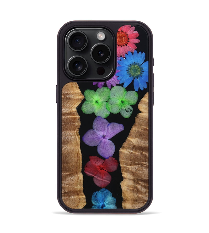iPhone 15 Pro Wood Phone Case - Lorelai (Bloom, 807385)