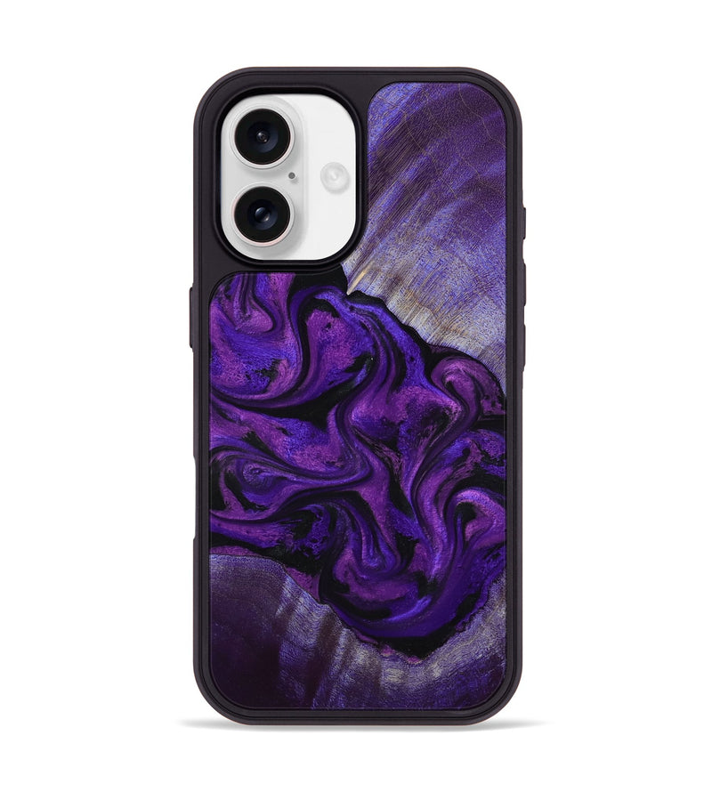 iPhone 17 Wood Phone Case - Emeline (Purple, 807413)