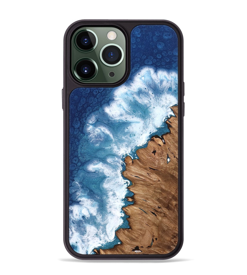 iPhone 13 Pro Max Wood Phone Case - Janel (Coastal, 807425)