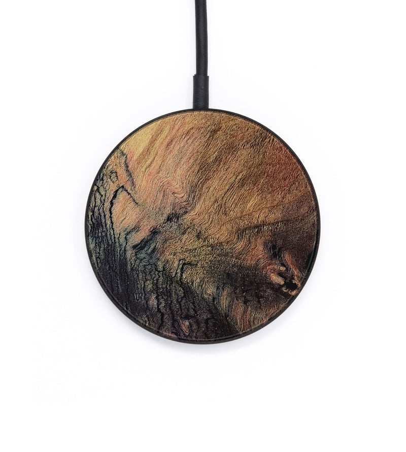 Circle Wood Wireless Charger - Monty (Double Dyed, 807433)