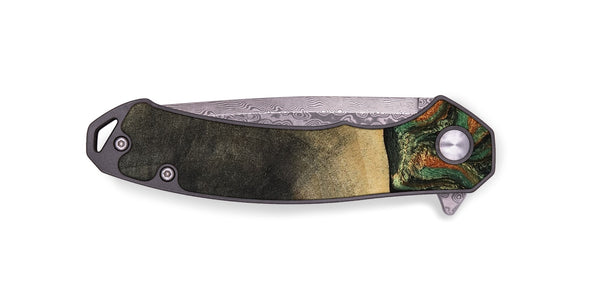 EDC Wood Pocket Knife - Liliana (Green, 807443)