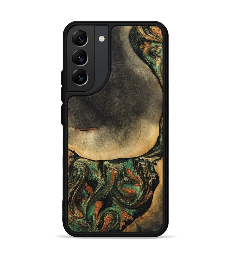 Galaxy S22 Plus Wood Phone Case - Liliana (Green, 807443)