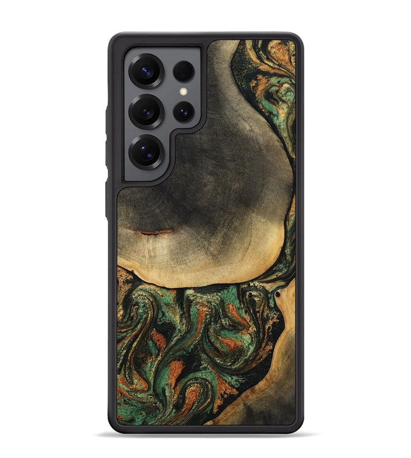 Galaxy S25 Ultra Wood Phone Case - Liliana (Green, 807443)