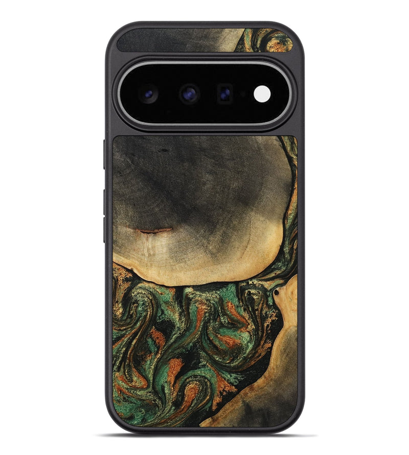 Pixel 11 Pro XL Wood Phone Case - Liliana (Green, 807443)