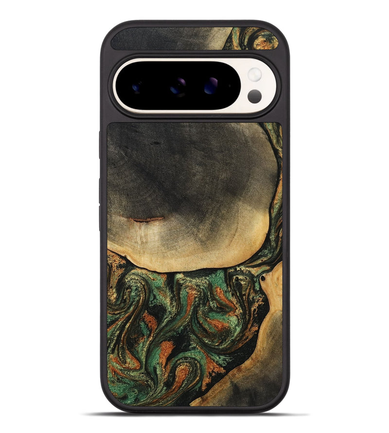 Pixel 9 Pro XL Wood Phone Case - Liliana (Green, 807443)