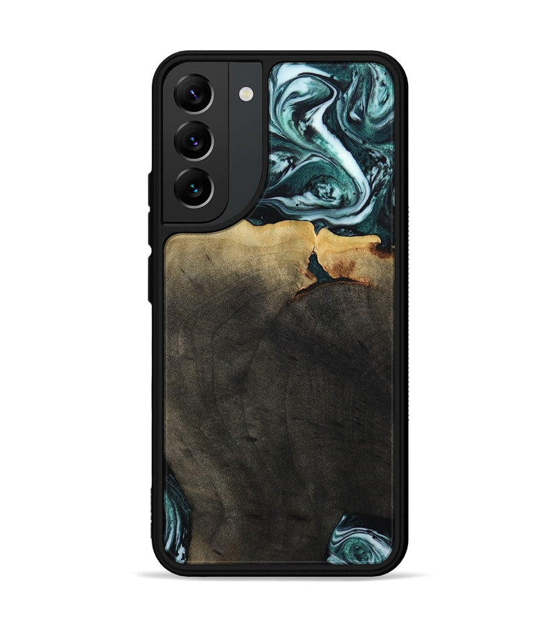 Galaxy S22 Plus Wood Phone Case - Love (Green, 807447)