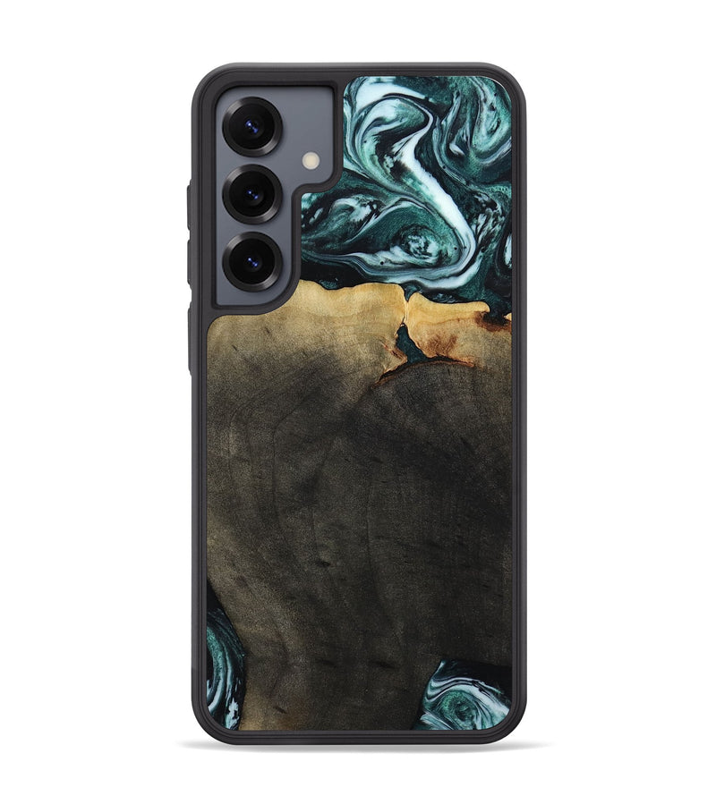 Galaxy S25 Plus Wood Phone Case - Love (Green, 807447)
