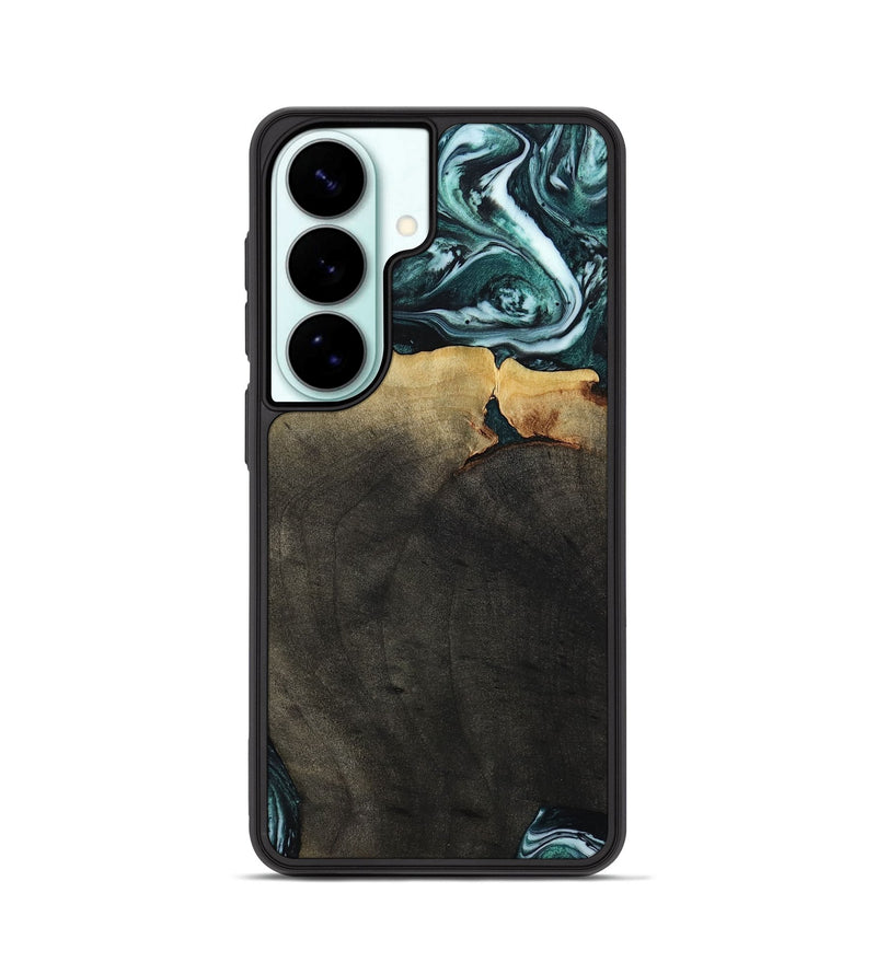 Galaxy S26 Wood Phone Case - Love (Green, 807447)
