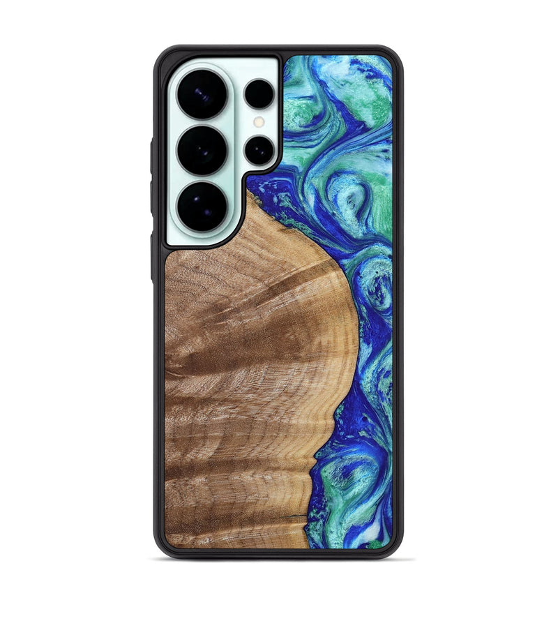 Galaxy S26 Ultra Wood Phone Case - Sharla (Blue, 807526)