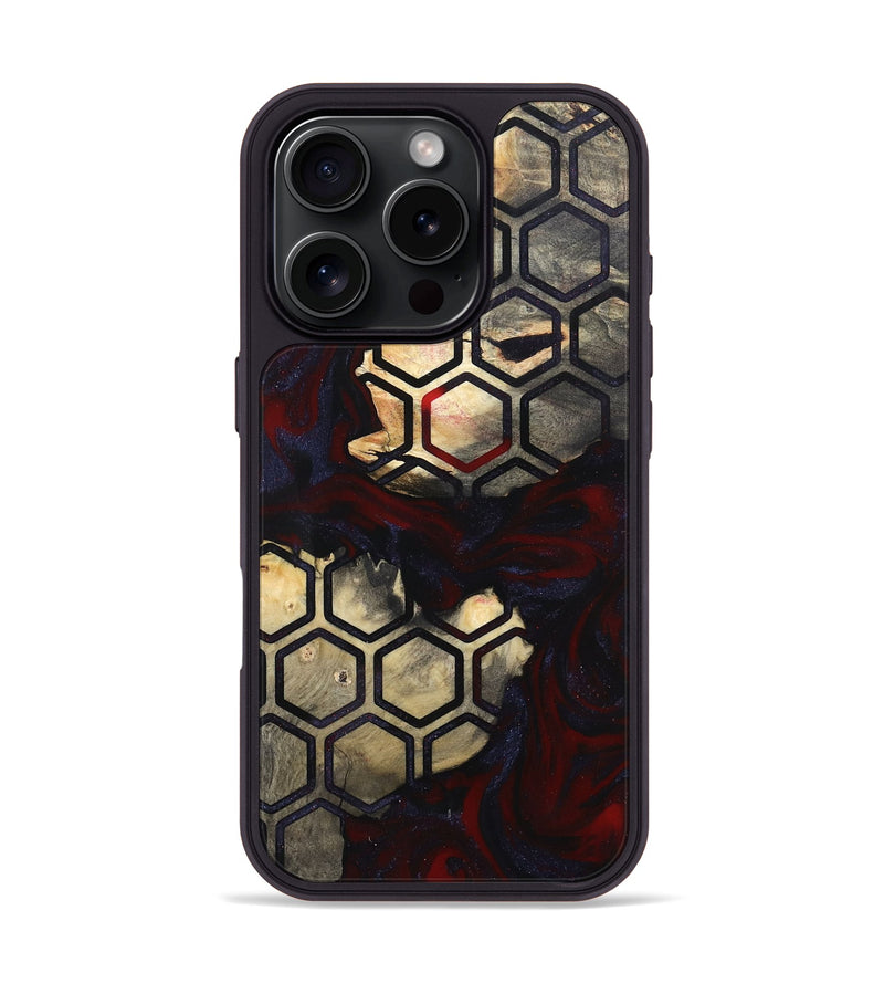 iPhone 16 Pro Wood Phone Case - Ivan (Pattern, 807534)