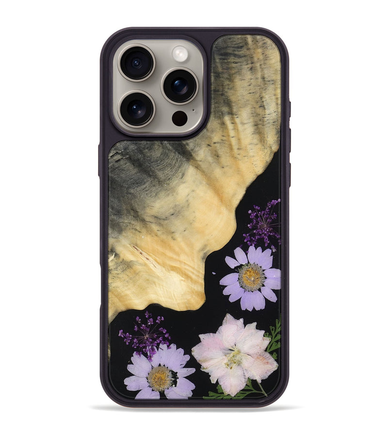 iPhone 16 Pro Max Wood Phone Case - Landen (Bloom, 807607)