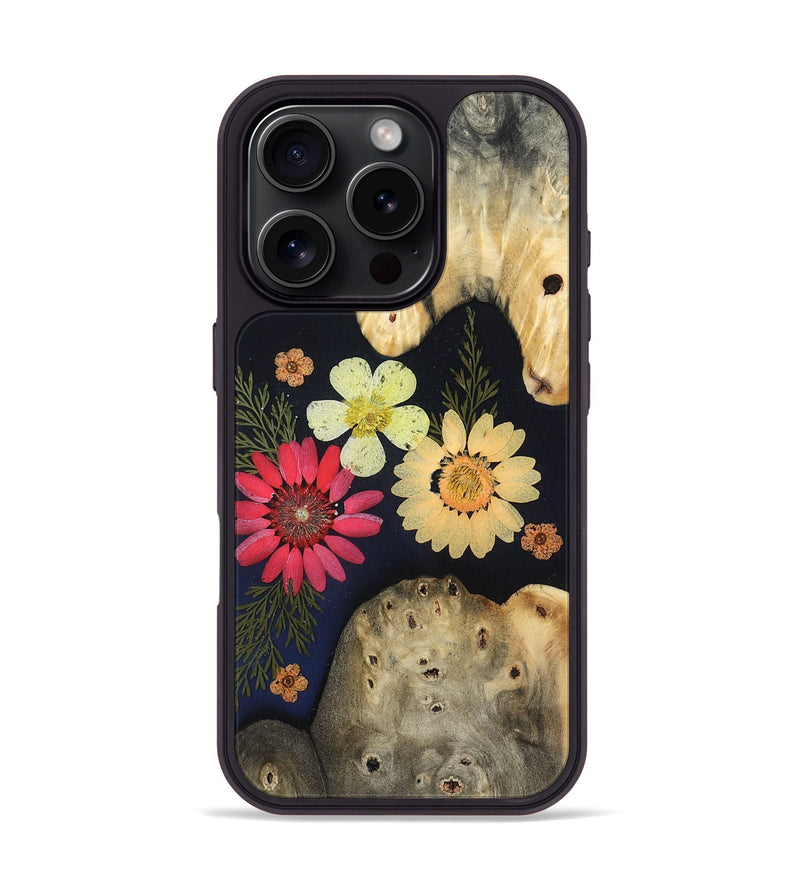 iPhone 16 Pro Wood Phone Case - Stetson (Bloom, 807609)