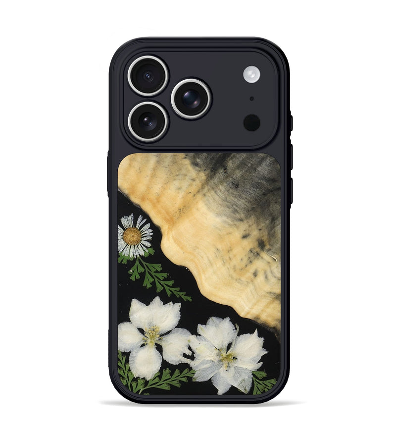 iPhone 17 Pro Wood Phone Case - Britney (Bloom, 807614)