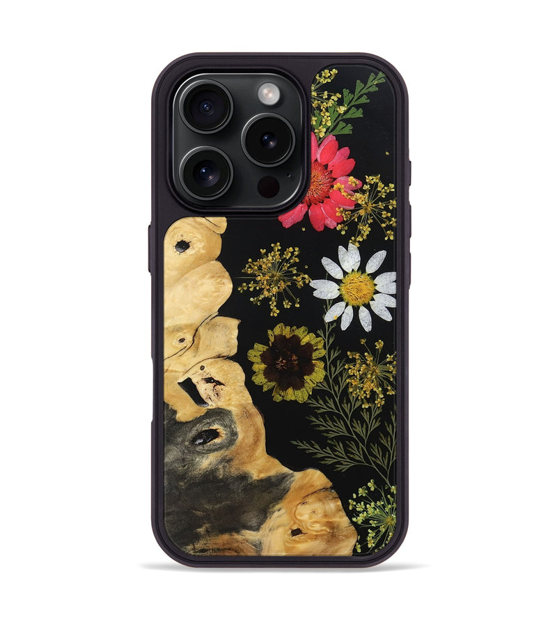 iPhone 16 Pro Wood Phone Case - Elias (Bloom, 807619)