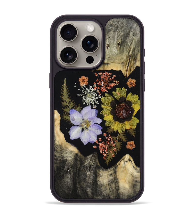 iPhone 15 Pro Max Wood Phone Case - Candi (Bloom, 807628)