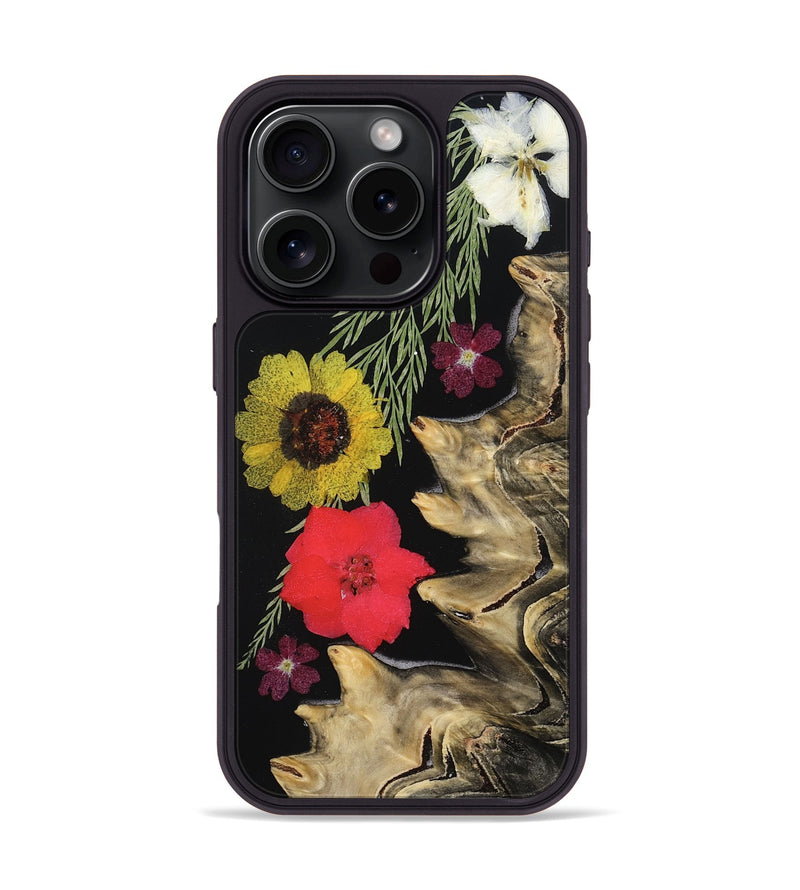 iPhone 16 Pro Wood Phone Case - Emmy (Bloom, 807629)