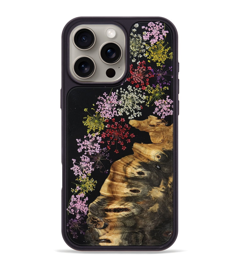 iPhone 16 Pro Max Wood Phone Case - Porsha (Bloom, 807630)