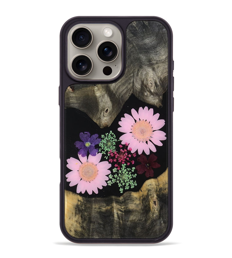 iPhone 16 Pro Max Wood Phone Case - Dillon (Bloom, 807642)