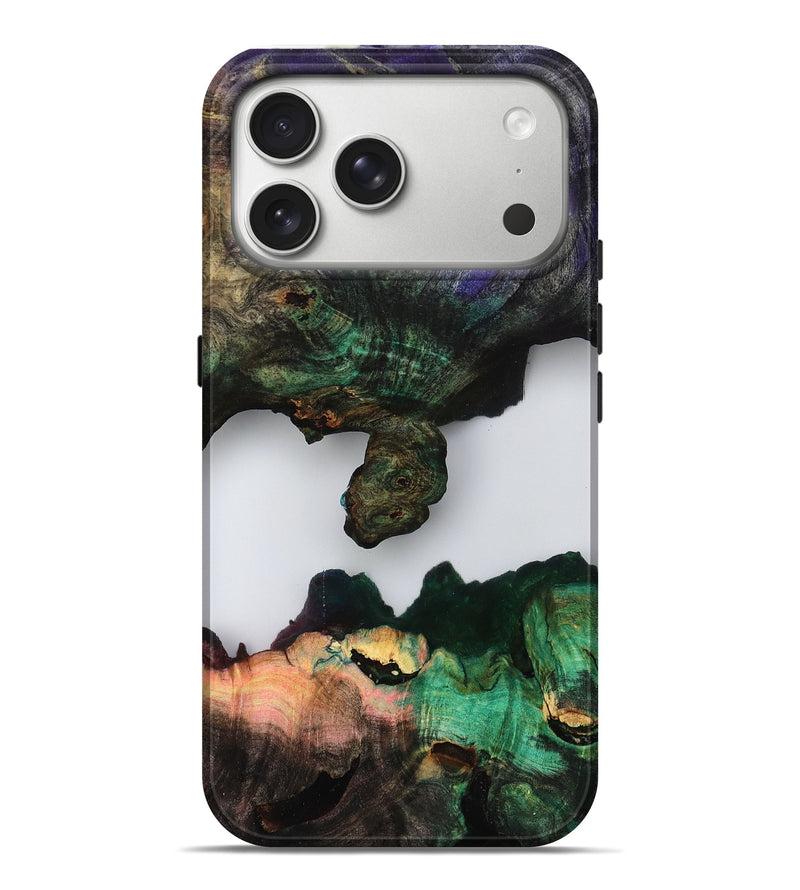 iPhone 17 Pro Max Wood Live Edge Phone Case - Matie (Clear, 807713)