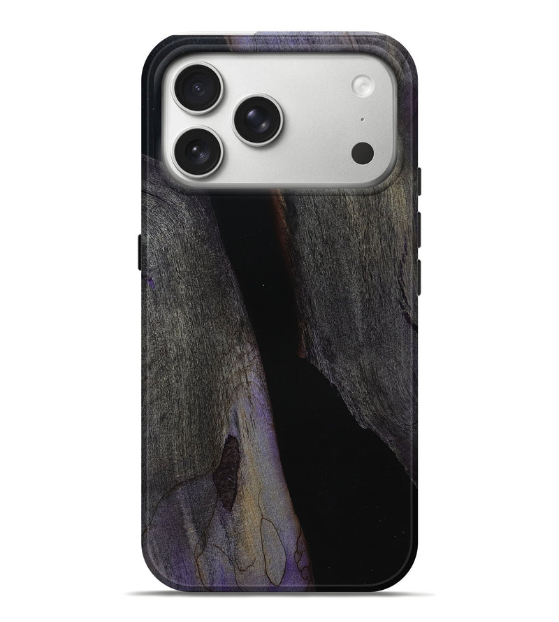 iPhone 17 Pro Max Wood Live Edge Phone Case - Damien (Wood Burl, 807724)