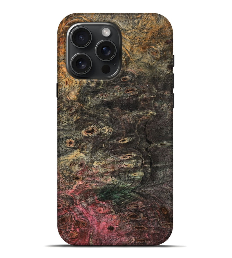iPhone 16 Pro Max Wood Live Edge Phone Case - Waylon (Wood Burl, 807725)