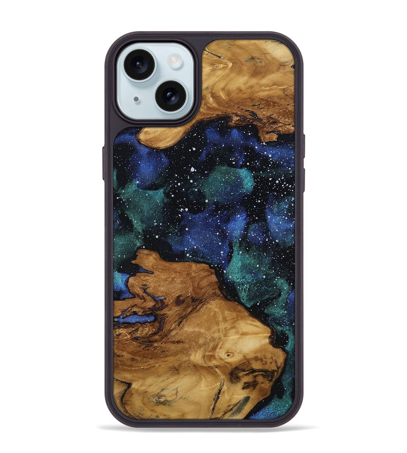 iPhone 15 Plus Wood Phone Case - Clark (Cosmos, 807819)