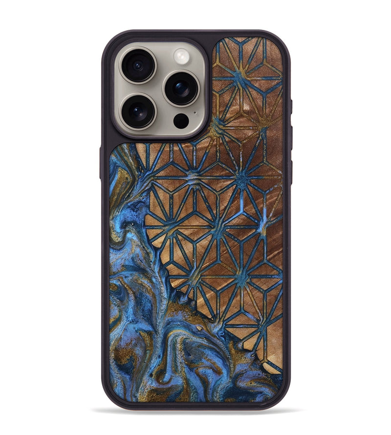 iPhone 15 Pro Max Wood Phone Case - Jasiah (Pattern, 807857)
