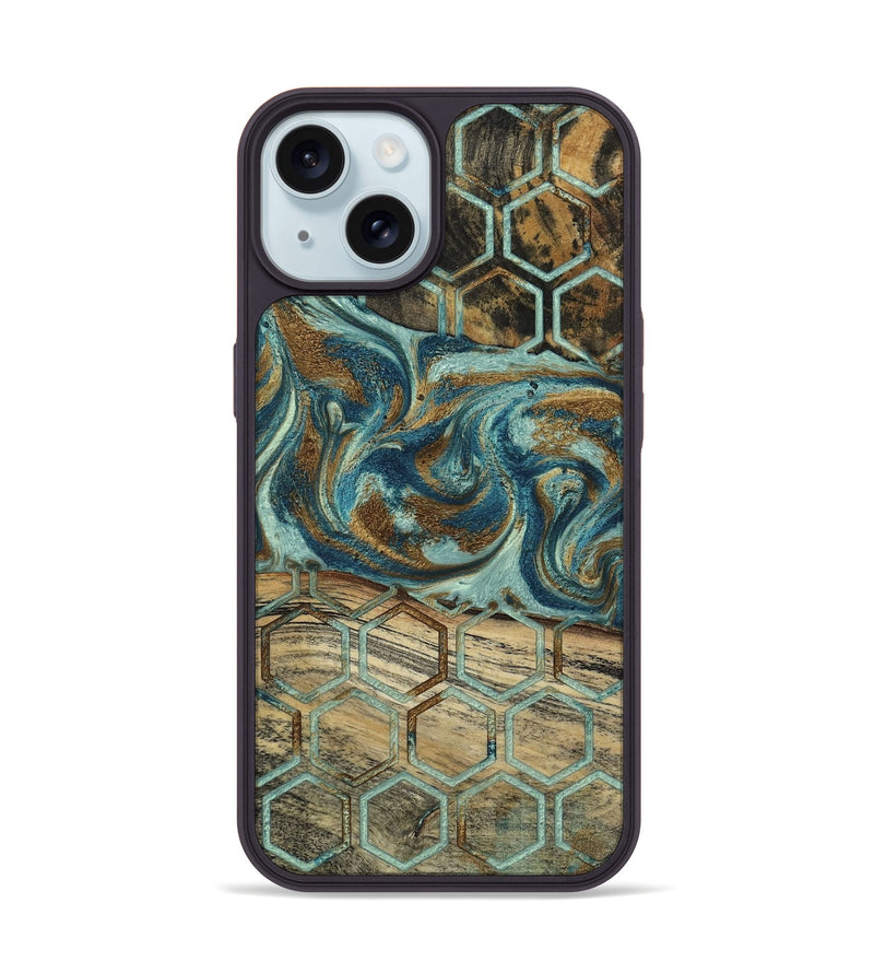 iPhone 15 Wood Phone Case - Onie (Pattern, 807882)