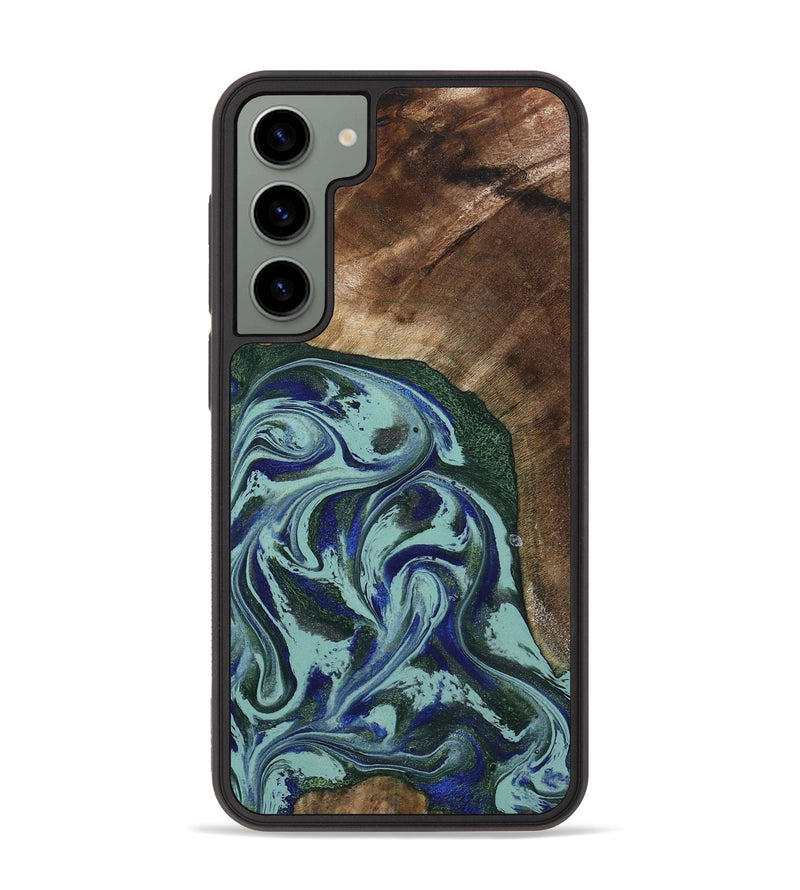 Galaxy S23 Plus Wood Phone Case - Tara (Green, 807895)