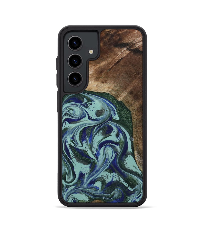 Galaxy S24 Wood Phone Case - Tara (Green, 807895)