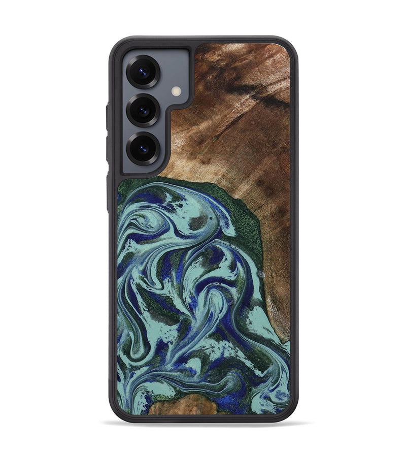 Galaxy S25 Plus Wood Phone Case - Tara (Green, 807895)