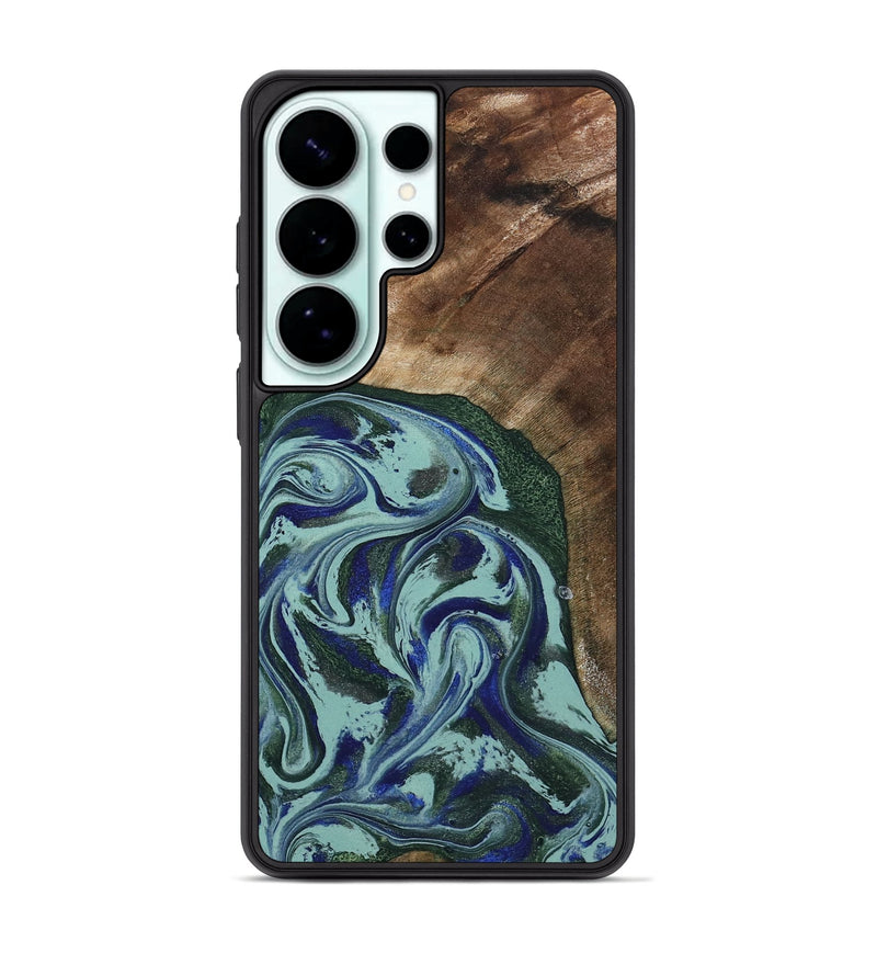 Galaxy S26 Ultra Wood Phone Case - Tara (Green, 807895)