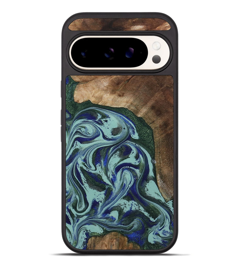Pixel 10 Pro XL Wood Phone Case - Tara (Green, 807895)