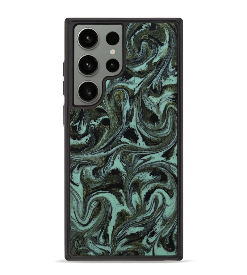 Galaxy S23 Ultra ResinArt Phone Case - Kelvin (Green, 807905)