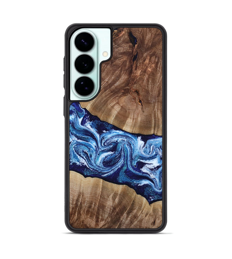 Galaxy S26 Plus Wood Phone Case - Loren (Blue, 807914)