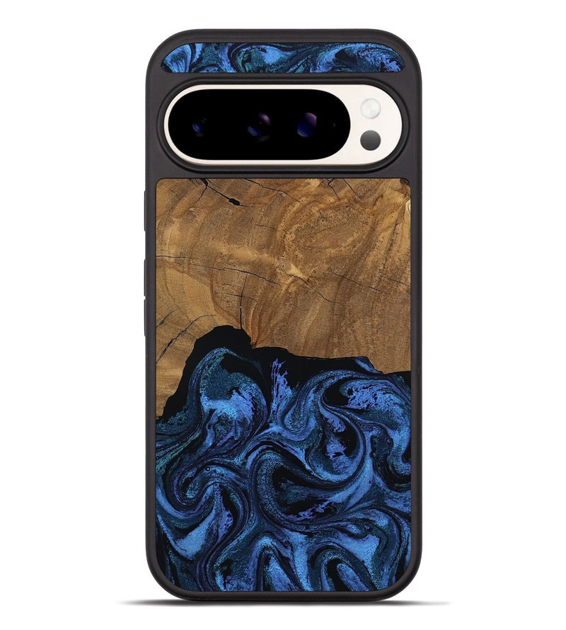 Pixel 10 Pro XL Wood Phone Case - Jazmin (Blue, 807917)