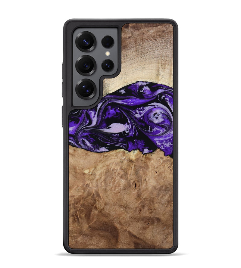 Galaxy S25 Ultra Wood Phone Case - Israel (Purple, 807943)