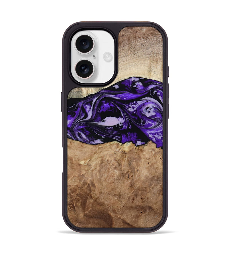 iPhone 17 Wood Phone Case - Israel (Purple, 807943)