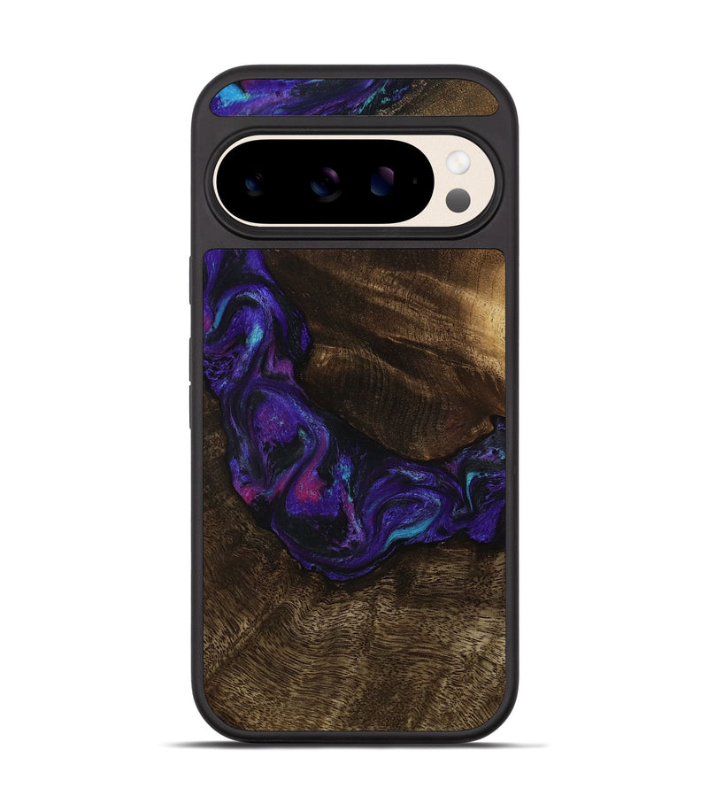 Pixel 10 Pro Wood Phone Case - Stewart (Purple, 807944)