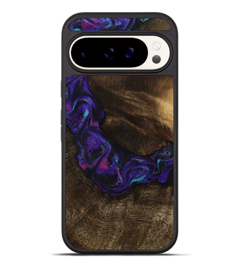 Pixel 10 Pro XL Wood Phone Case - Stewart (Purple, 807944)