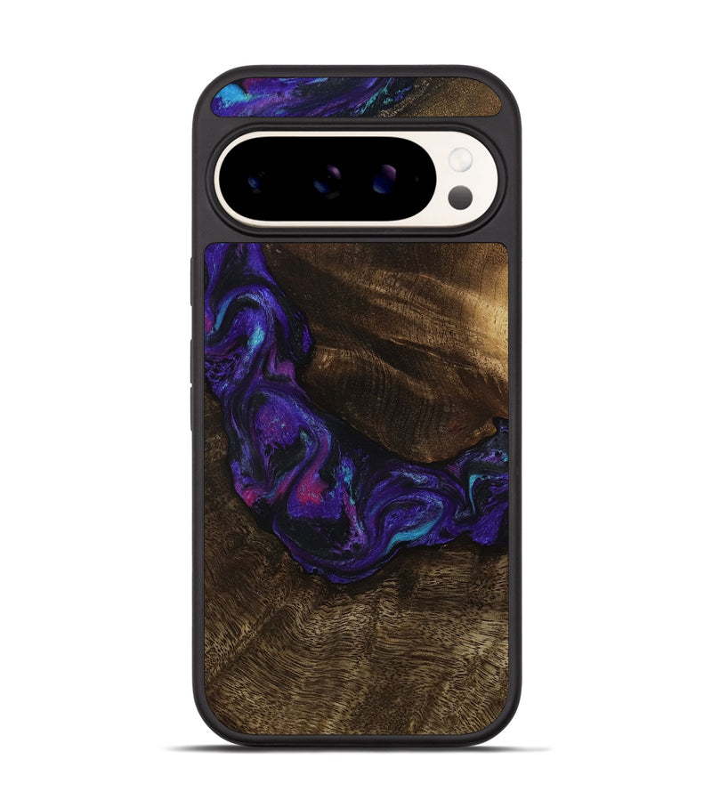 Pixel 9 Pro Wood Phone Case - Stewart (Purple, 807944)