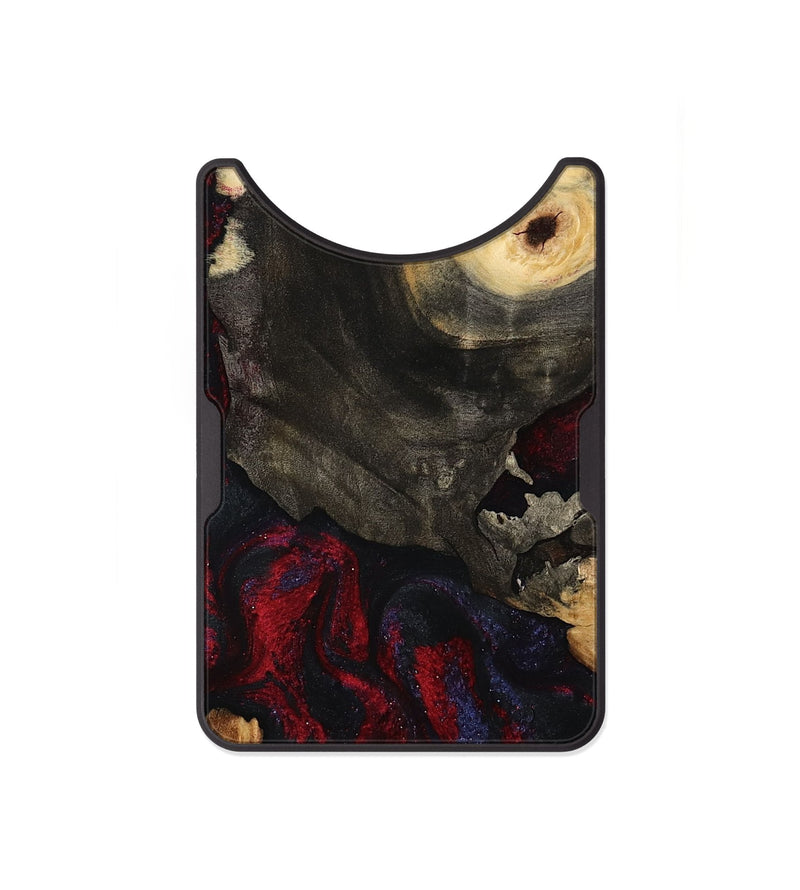 Alloy Wood Wallet - Yoselin (Red, 807946)