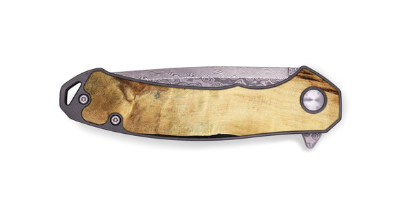 EDC Wood Pocket Knife - Brittni (Black & White, 807956)