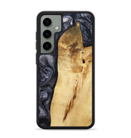 Galaxy S24 Plus Wood Phone Case - Brittni (Black & White, 807956)