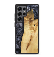 Galaxy S25 Ultra Wood Phone Case - Brittni (Black & White, 807956)