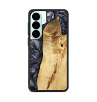 Galaxy S26 Plus Wood Phone Case - Brittni (Black & White, 807956)